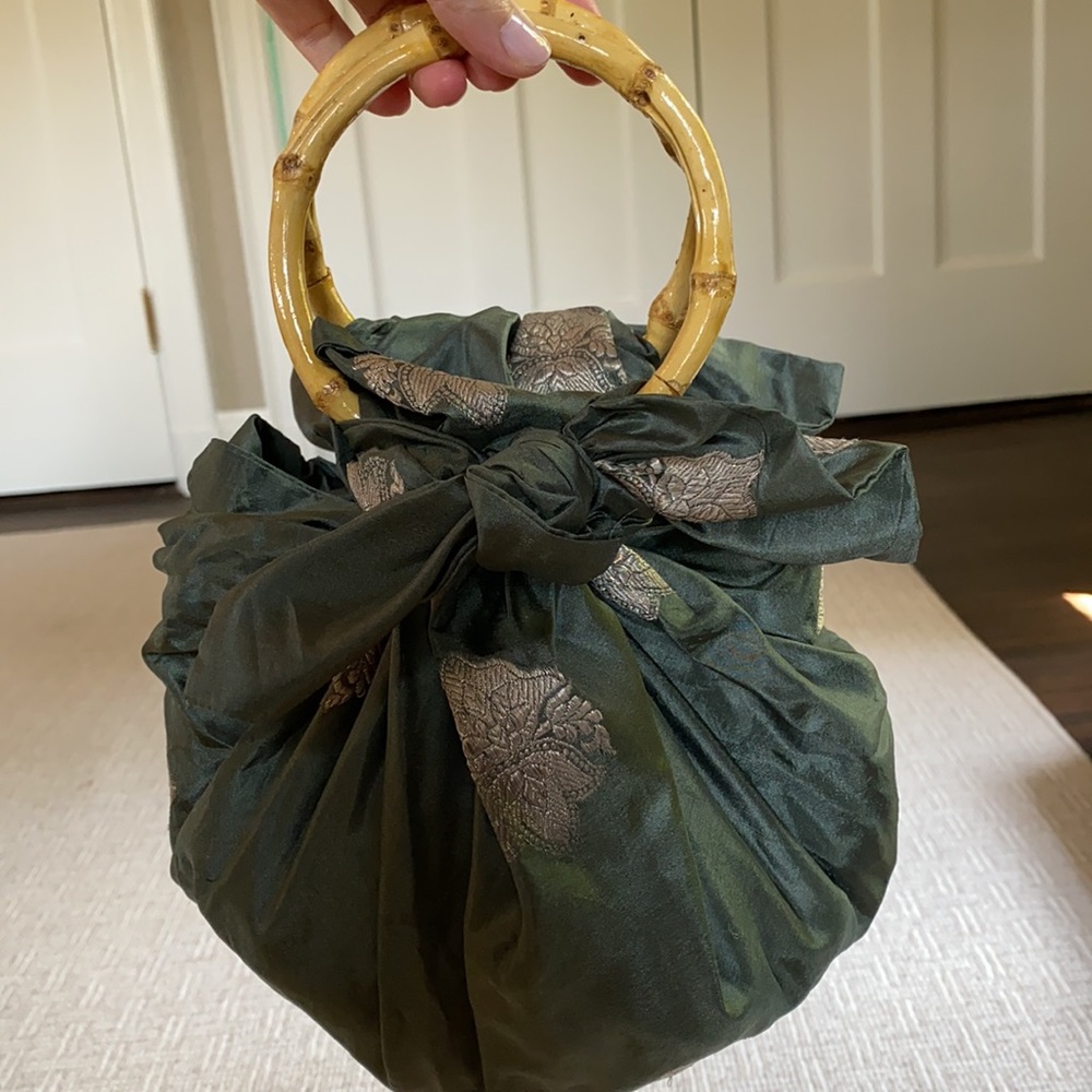 Emily Levine Silk Dumpling Bag